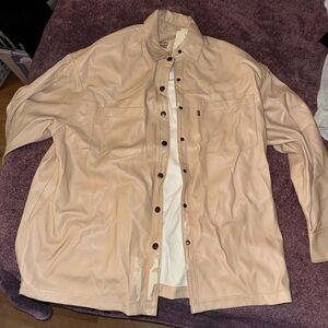 Levi's Men's Beige Shirt Jacket